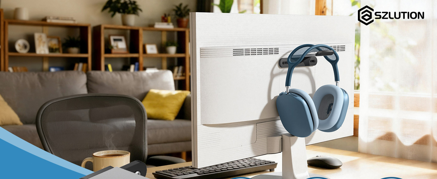 vesa headphone holder