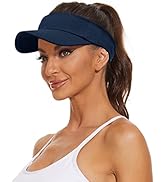 Zando Sun Visor Hats for Women - Sports Quick Dry Adjustable Unisex Cap for Golf Tennis Picklebal...