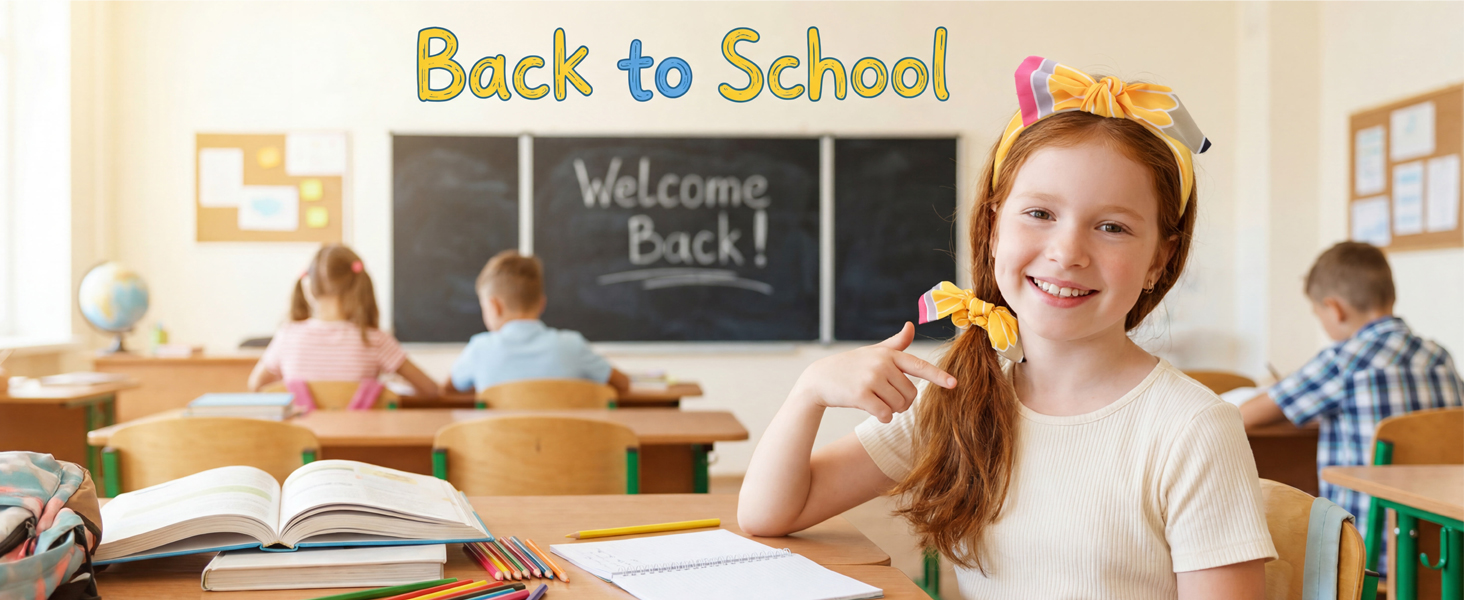 Back to School Hair Accessory Set