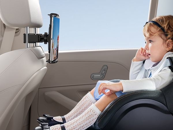 headrest tablet holder