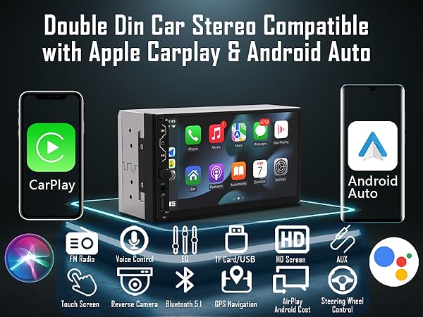 7 inch carplay android phone
