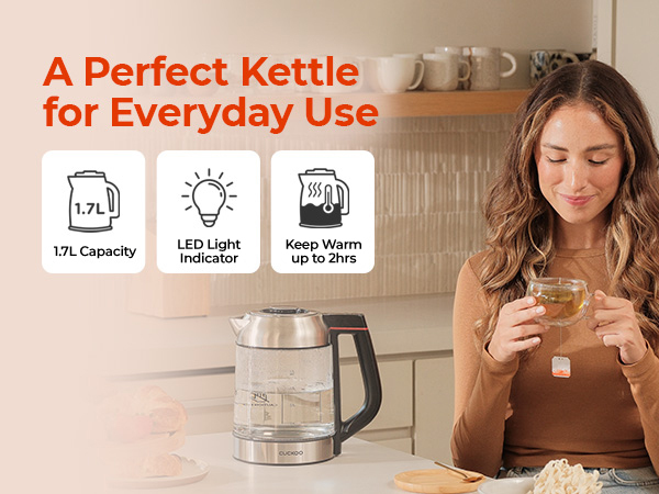 Electric tea kettle electric kettles for boiling water hot water kettle electric water heater