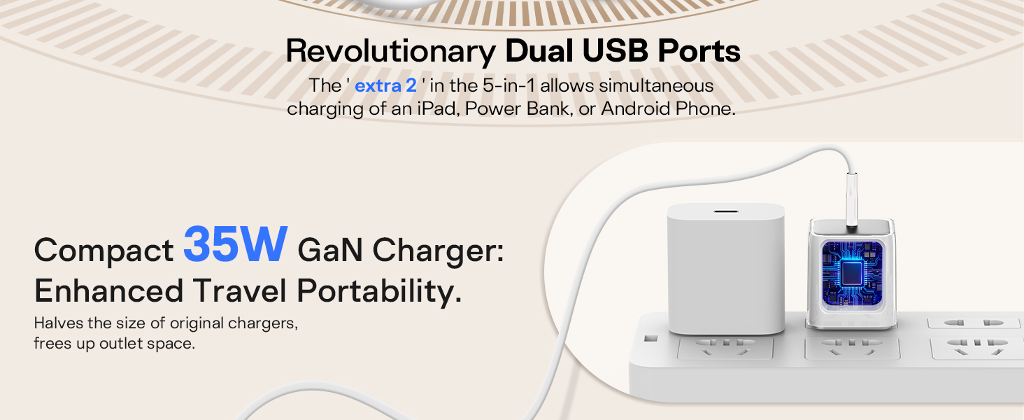 5 in 1 charging station apple