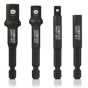 socket adapter screw drive lug nut reducer hand wrench impact short stubby 