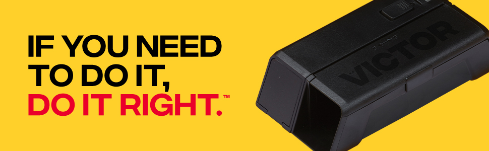 Victor Electronic Mouse Trap &amp;#34;If you need to do it, do it right&amp;#34;