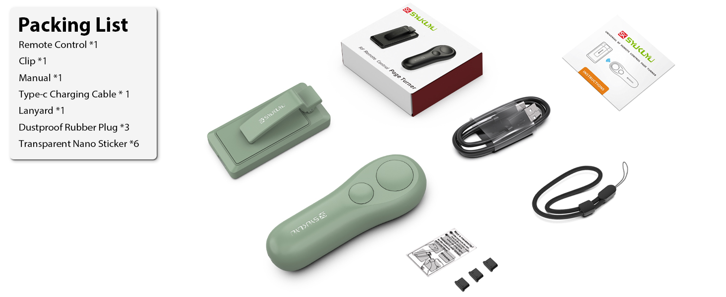 remote kindle page turner