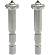 2PCS 3D Printer 0.4MM Integrated Hardened Steel Nozzles for Kobra 3 Max/Kobra 3 Max Combo, Quick-...