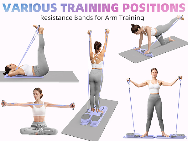 VARIOUS TRAINING POSITIONS