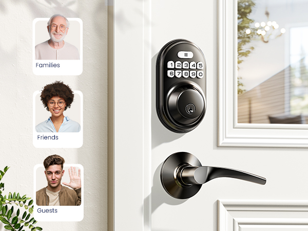 keyless entry door lock
