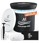 Cold Plunge PRO Next-Gen Cold Plunge Tub for Athletes | Integrated Pole-free Insulation Wall Ice ...