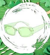 FEISEDY Retro Rectangle Sunglasses Women Men Vintage 90s Small Glasses Thick Narrow Fashion Y2K P...