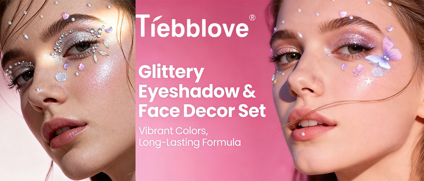 Tiebblove Face Jewels for Makeup