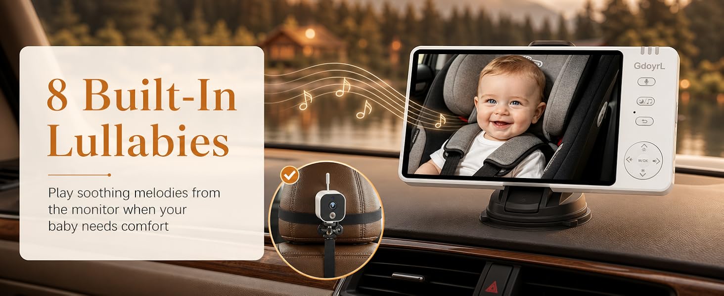 Wireless Baby Car Camera