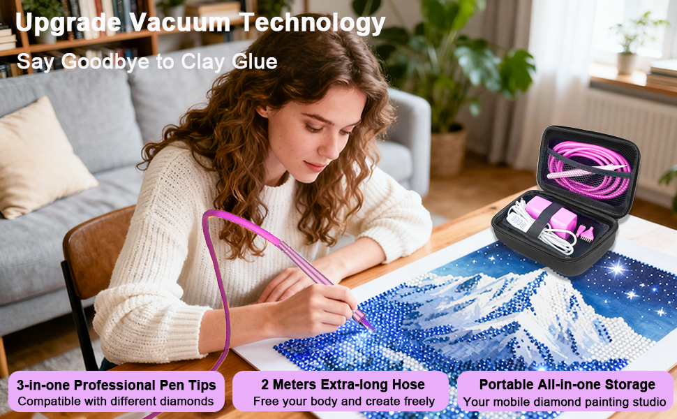 electric diamond art pen