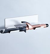 2 PCS Hair Straightener Holder Wall Mount Curling Iron Holder, Hot Tools Holder for Styler Attach...