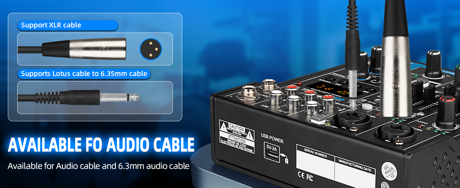 M4 Portable Mini Mixer