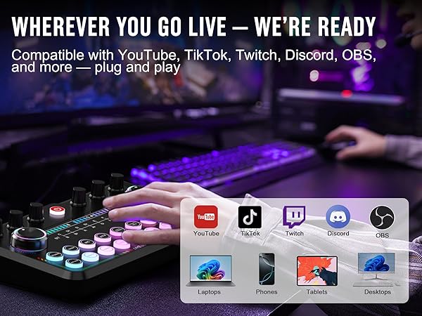 Seamless Output to All Major Platforms