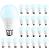 DAYBETTER A19 LED Light Bulbs, 60 Watt Equivalent LED Bulbs, Long Lifespan High Brightness 800LM ...