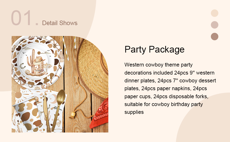 Western Cowboy Party Decorations 