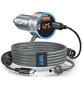 Starlink Mini Cable 10FT, Bangfun 4 in1 Starlink Mini Car Charger 12V DC Power Cable+60W Car Ciga...
