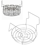 HEEPDD Canning Rack, 11.4 Inch Stainless Steel Steamer Canning Jar Rack with Handle for Regular W...