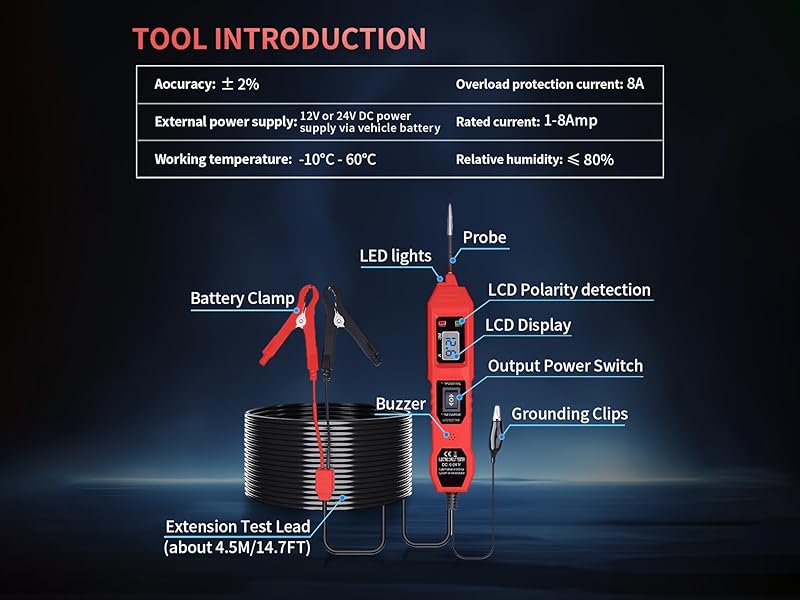 car circuit tester power probe