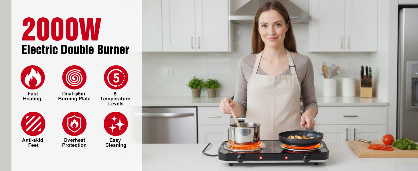 2000W Electric Hot Plate