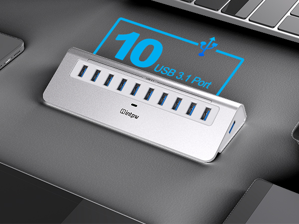 10 port usb 3.1 hub