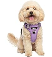 Funfox Dog Harness No Pull, Adjustable Pet Vest Harness, Super Soft Material with Vertical Handle...