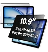 SenseAGE Magnetic Privacy Screen Protector, Compatible with iPad Air 10.9 inch 4&amp;5 Generation/iPa...