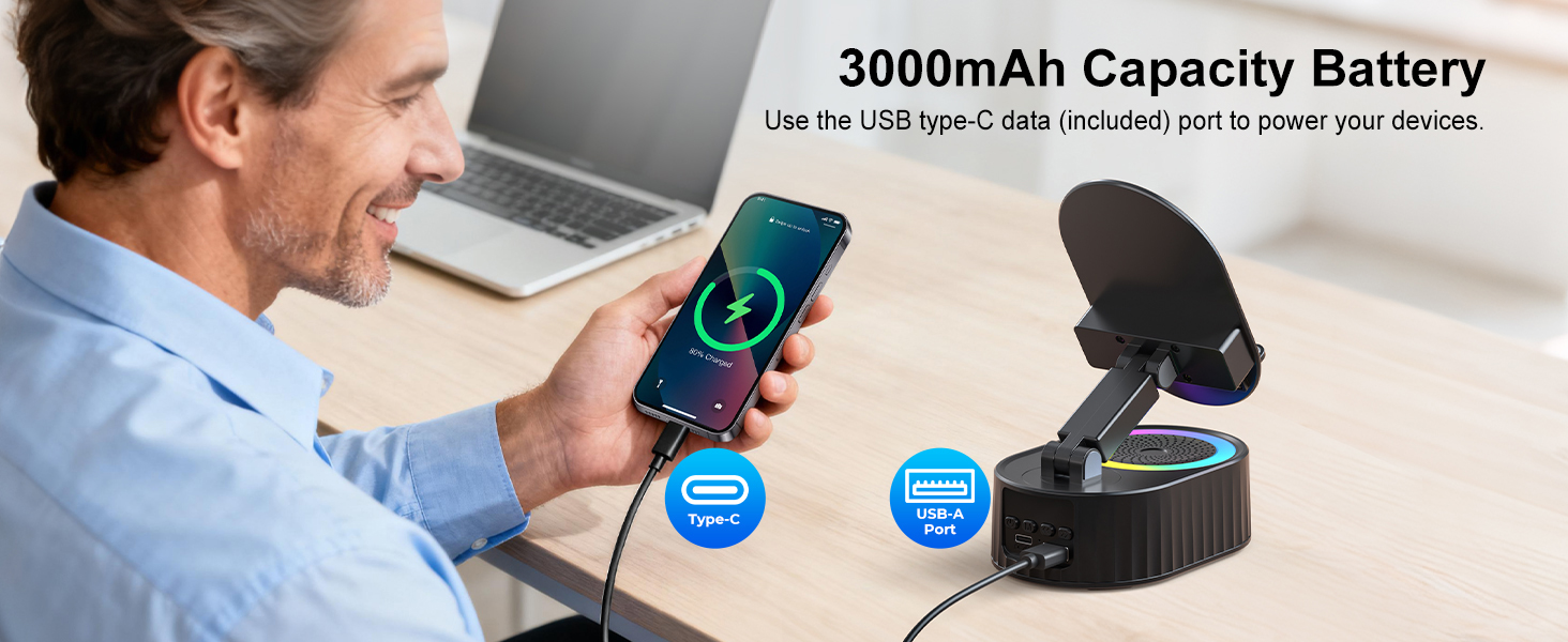 wireless induction bluetooth speaker
