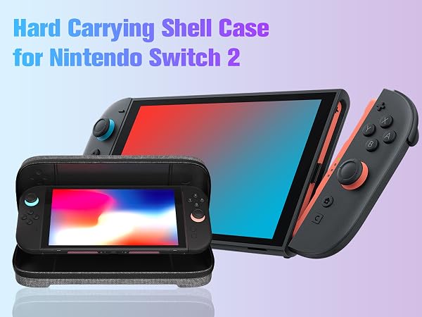 nintendo switch 2 carrying case; nintendo switch 2 travel case; switch 2 travel case