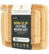 Bamboo Cutting Board Set Non Slip Feet Over Sink Brides Her Wedding Day Bridal Shower Engaged Eng...