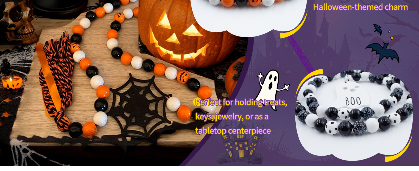 halloween tiered tray decor