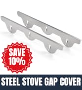 Steel Stove Gap Cover