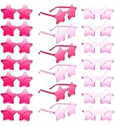 BOUBONI 10/20/30/40 Pack Star Sunglasses Rimless Transparent Pentagram Shaped Sunglasses Bulk Par...