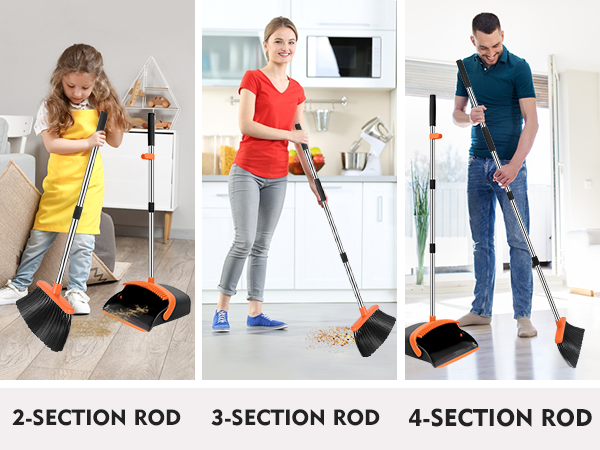 Broom and Dustpan Set