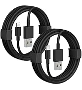 Car Carplay Cable for iPhone 17/Air/17 Pro Max/16/15/Pro Max/Plus, 2-Pack USB to USB C for iPhone...