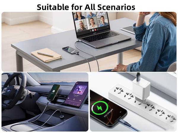 usb to usb c fast charging cable