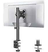 WALI Single Monitor Mount, Monitors Desk Mount, Single Monitor Arm Holds Screen Up to 32inch, 22l...