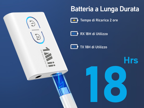 bluetooth transmitter with long battery life