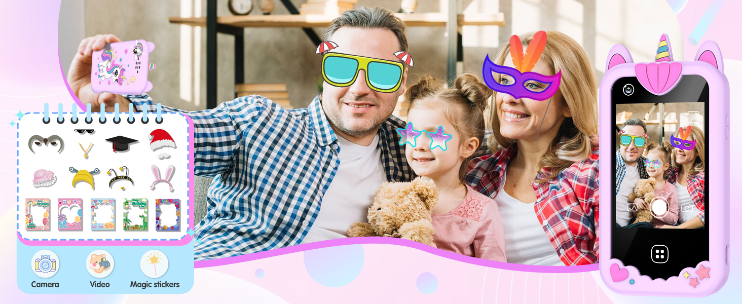 kids phone with camera