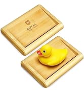 BAMBOO SOAP DISH, SET OF 2, NATURAL