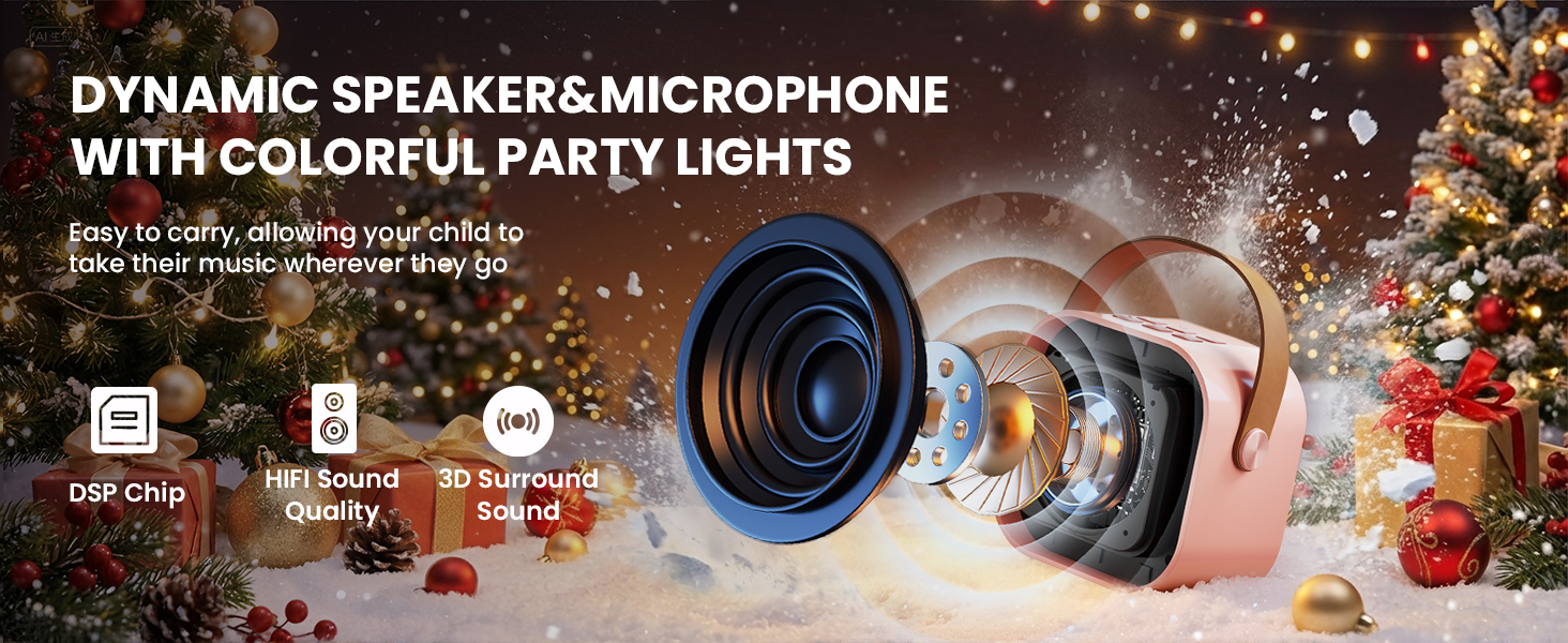 mini karaoke machine