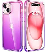 Mkeke for iPhone 15 Case, [Not Yellowing] [Military-Grade Drop Protection] Phone Case for iPhone ...