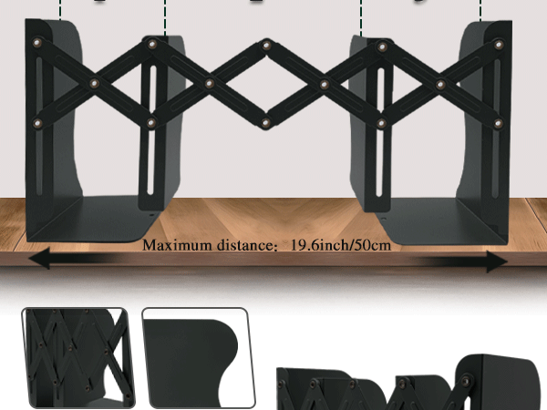 Adjustable Bookends