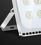 Viugreum 50W LED Flood Light Outdoor, Thinner and Lighter Design, Waterproof IP65, 5000LM, Daylig...