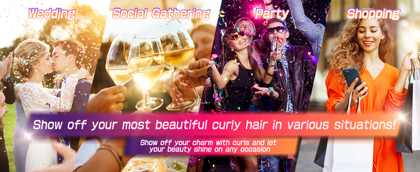 beautiful curly hair