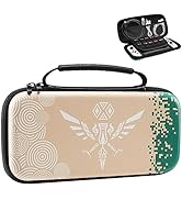 TiMOVO Carrying Case Compatible with Nintendo Switch OLED 2021 &amp; Switch, Durable Hard Shell Game ...