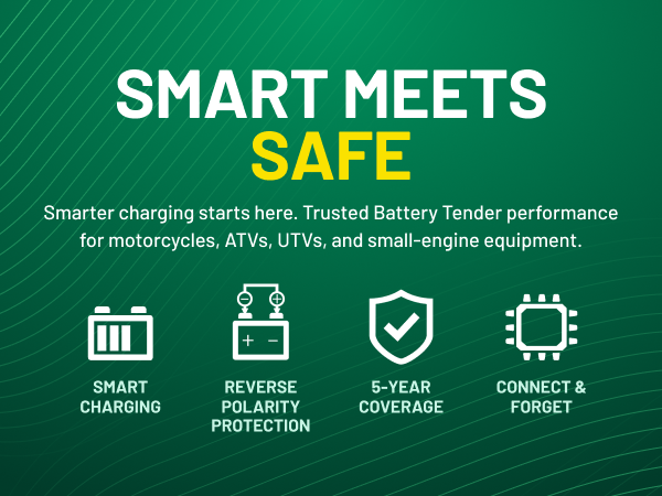 Smart Meets Safe: Smart Charging, Reverse Polary, 5 Year-Coverage, Connect &amp;amp; Forget